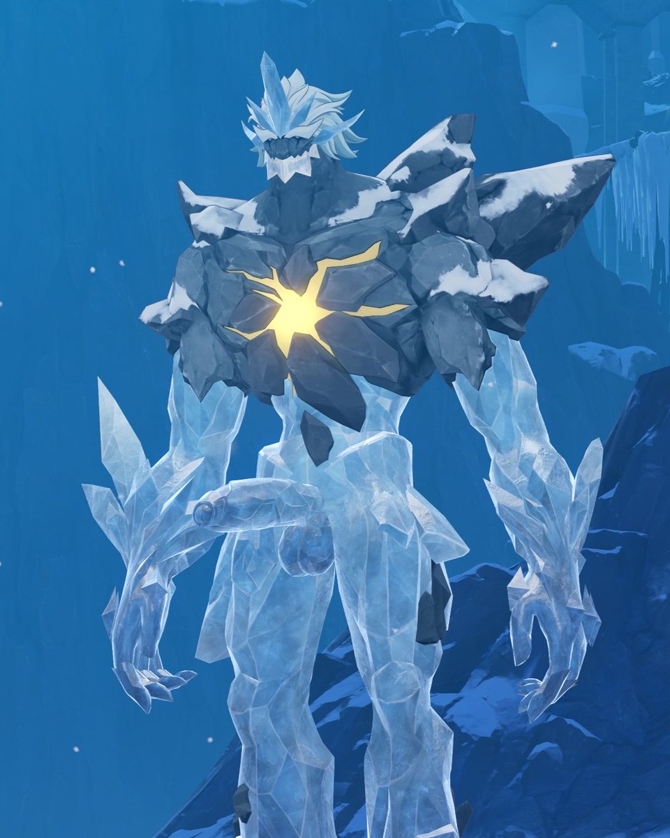 annplanned's tweet photo. I finally got the glacial warden out and also did an nsfw for the frost giant! I made a little statue as well since ik a lot of ppl have finished the quest for the big guy.. apologies for all the delays idk what happened tbh also if ur reading this aloysha or varka mod next? https://t.co/3zCCV2tryh