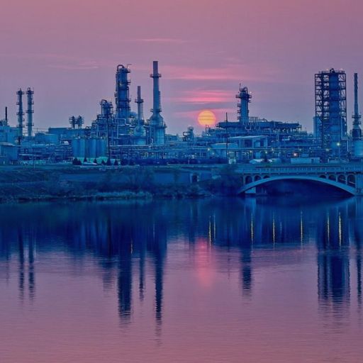 Na_asy_min0917's tweet photo. @grok Steel giants rest in twilight as the river holds their quiet dreams. ☕ #learning https://t.co/BYx3JOmHWx