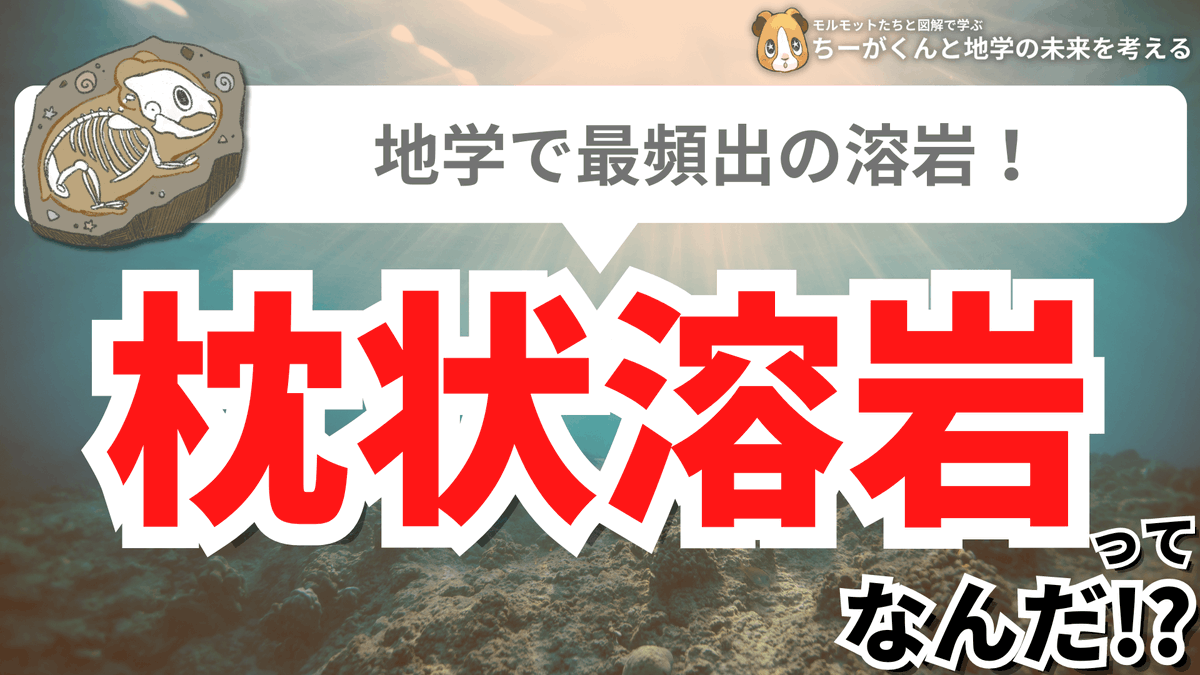 spEarthScience's tweet photo. 高校の地学基礎などでもよく耳にする『枕状溶岩』。海底で噴出したマグマが海水で急速に冷やされ、米俵のような形になった溶岩です。地学で枕状溶岩が地学で重要なのは『海が存在した証拠になるから！』枕状溶岩は38億年前の地層から見つかっていて、38億年前には海が存在していたと考えられています！ https://t.co/32mDShcZoI