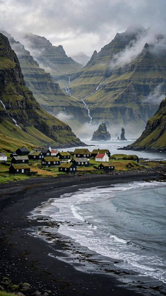 viewsoff's tweet photo. Faroe Islands 🇫🇴 https://t.co/igMGXpWUaW