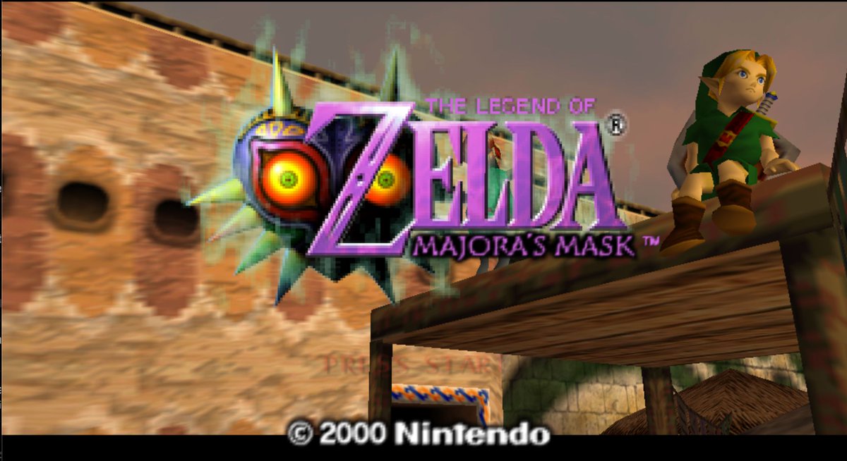 ZeldaUniverse's tweet photo. On this day, 26 years ago, The Legend of Zelda: Majora's Mask was released in North America! (October 26, 2000)

After only a 15-month development cycle, Nintendo put out one of the most iconic games in the franchise. What memories do you have attached to this beloved title? https://t.co/ht9R3wMsFX