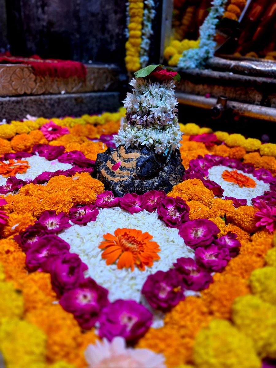 12Jyotirling's tweet photo. श्री ॐकारेश्वर ज्योतिर्लिंग संध्याकालीन आरती श्रृंगार | 26.10.2026 https://t.co/TnsFSgyl3p