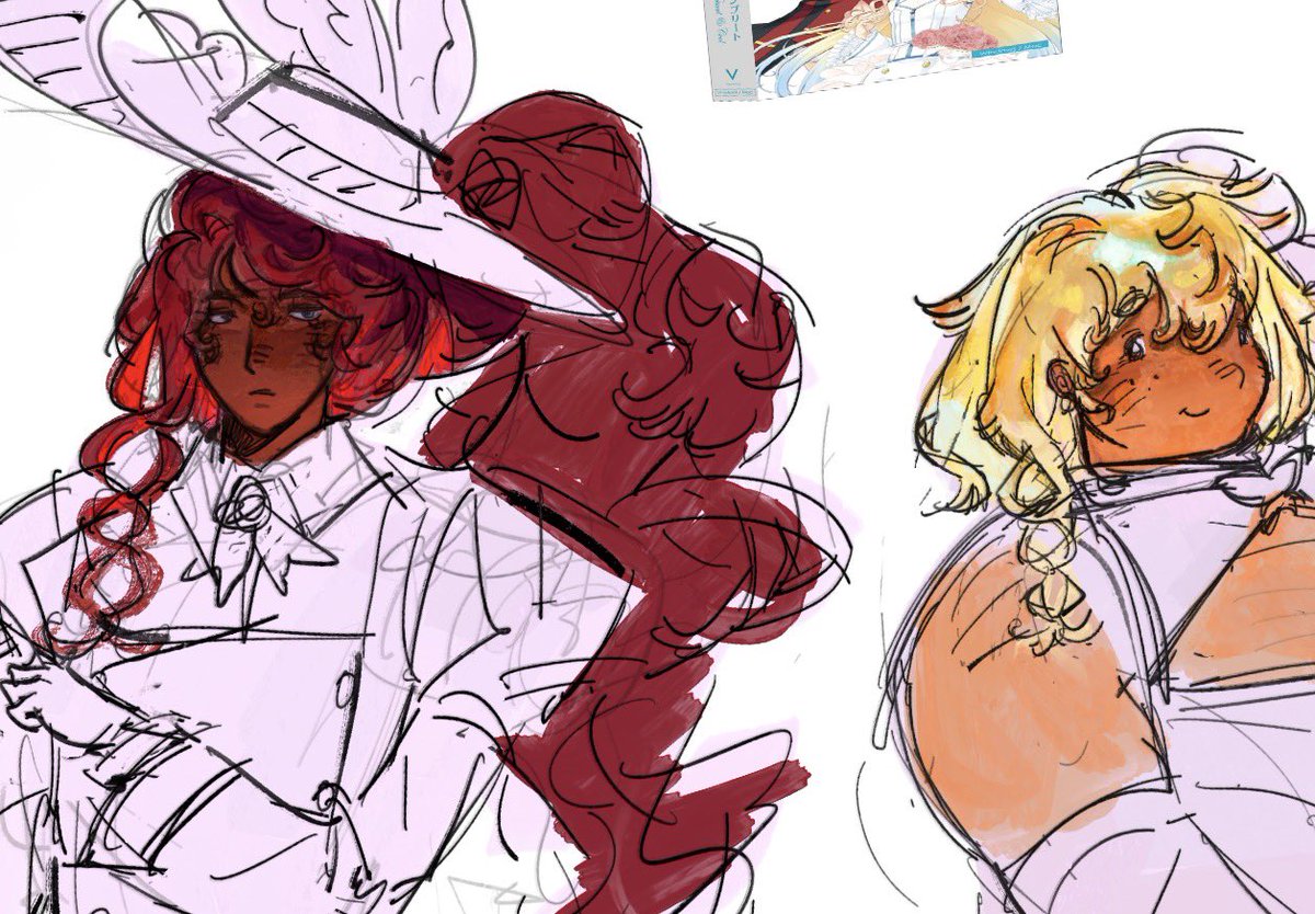 FishsPencil's tweet photo. Since everyone is quoting their ship onto this 
These r who this art was about https://t.co/etHmQ8pQCP