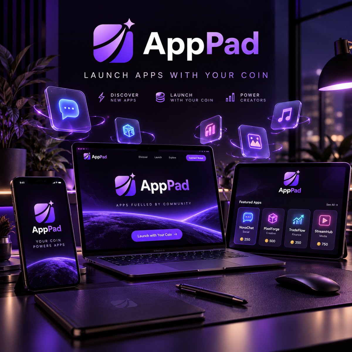 AppPad_fun's tweet photo. $AppPad 

Guys, we haven't posted anything for the last two hours-we've been working on a new update and fixing bugs. 

There will be another update soon. https://t.co/1V9842K9FT