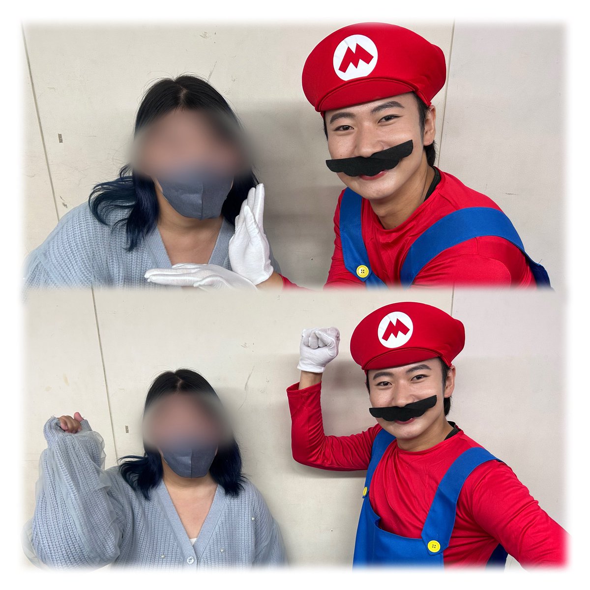 4wpu7's tweet photo. 1️⃣0️⃣2️⃣6️⃣ワロップ
収録は見れなかったけど特典会だけ！りょうくんマリオ可愛い https://t.co/KD6SqV6vbG
