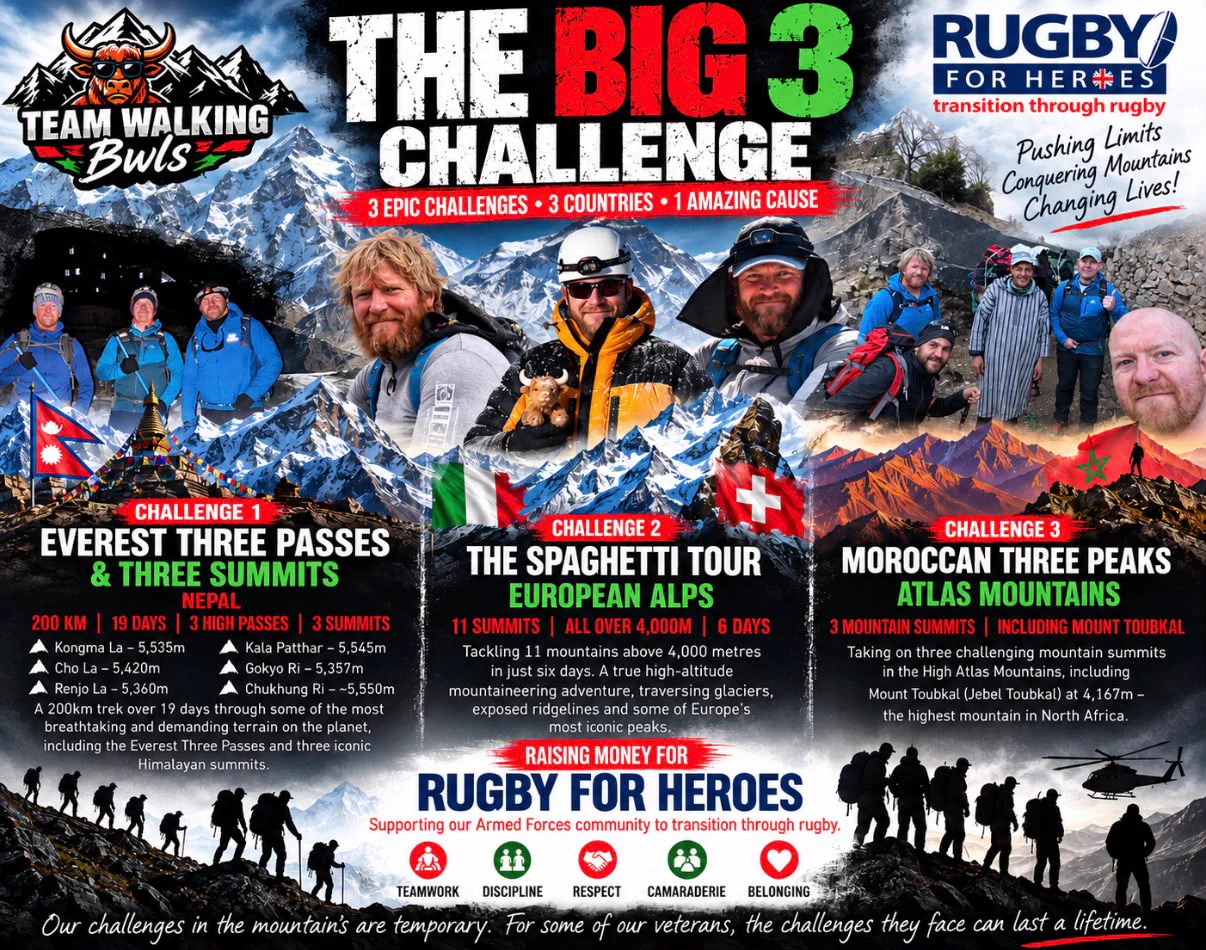 Rugby for Heroes on X: 