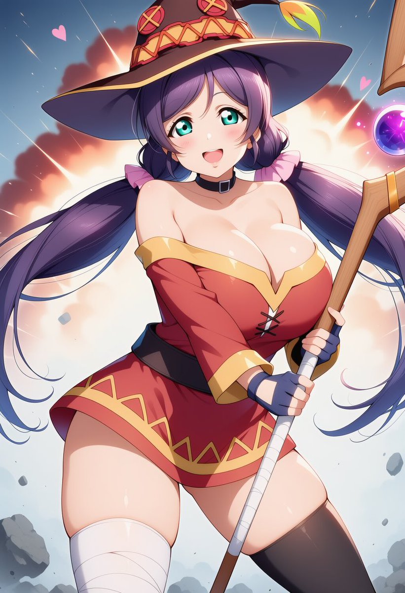 nozomari17's tweet photo. おはようございます💜
魔法使い希ちゃん(めぐみん ver.)🪄🥰
Nozomi AIart🌙 https://t.co/baBym8c7Ht