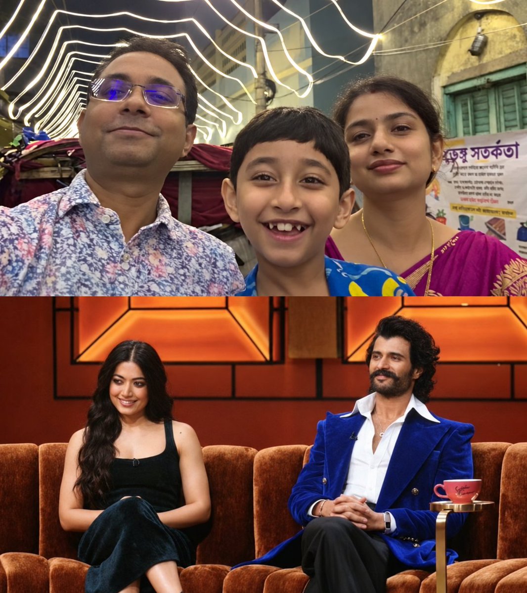 venom1s's tweet photo. First, feminist girls hated a happy couple. The man is a successful CA, and they’re both so happy.

Then they hated Rashmika Mandanna and Vijay Deverakonda’s marriage.

Why are feminist girls so miserable?

Why do they always want to break couples apart? https://t.co/3Kl6KjuGWM
