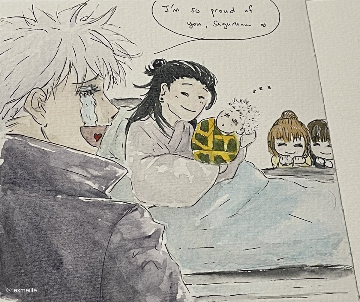 lexmeille's tweet photo. 五夏 // GoGe // SatoSugu 

👶🏻 https://t.co/I7XBoWCtgm
