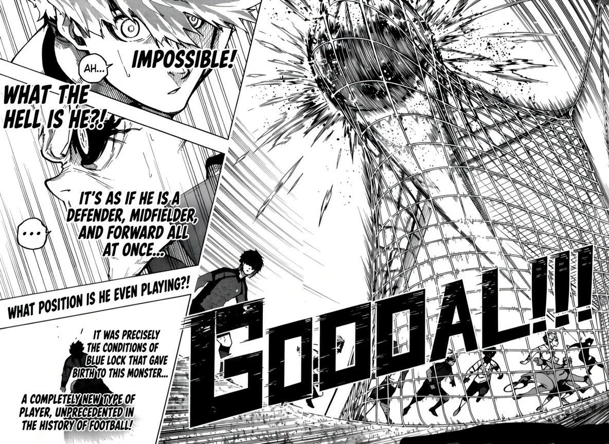 BzezSensei's tweet photo. #bluelock366 ça essaye de me faire croire que je suis un porc qui aime manger de la merde alors que peak is back on the menu Kaneshiro je te pardonne tout tes torts passés https://t.co/5AC3C0rluO