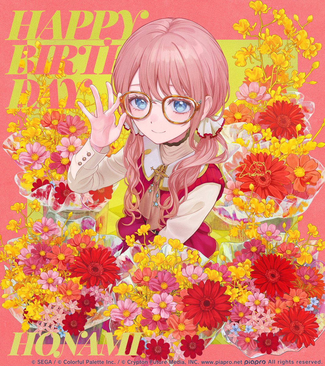 pj_sekai's tweet photo. ㊗️本日10月27日は
💫Leo/need🎸
🎉🎂望月穂波の誕生日🎂🎉

誕生日イラストはなかゥま（@NAKA_u_MA）さんに担当いただきました✨

#プロセカ #望月穂波誕生祭2026 https://t.co/BmJBpZ5Jf5