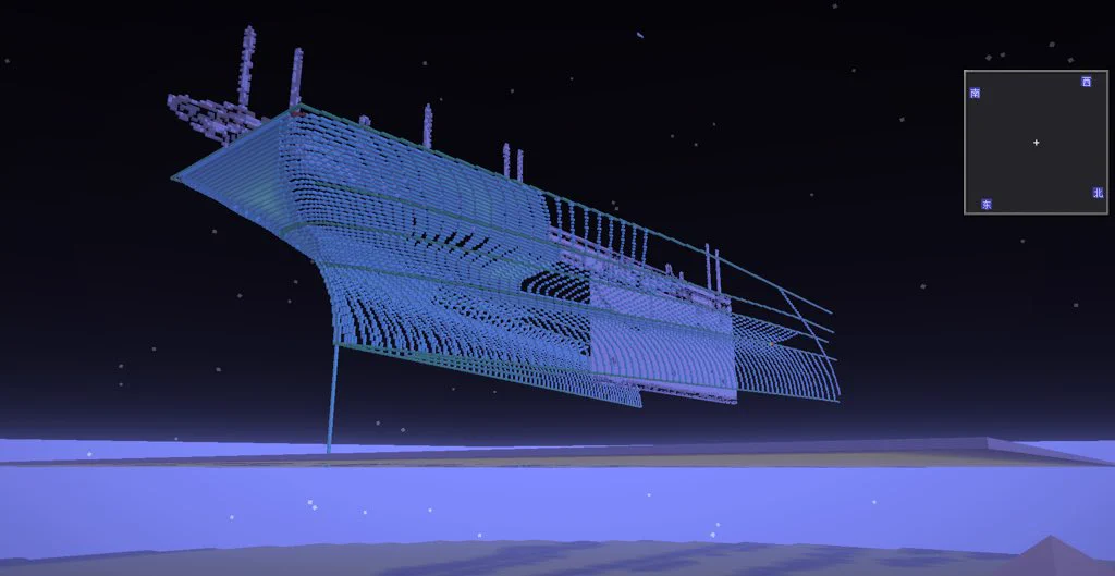 李田所 on X: "#Minecraft軍事部 The progress of the Nimitz 3" / X
