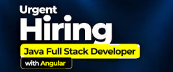 BurgeonJobs's tweet photo. Hi All We are #Hiring One of our CLIENT is #Full-Stack Java/Angular Developer #PANINDIA Location Exp: 3 to 5 Yrs Interested Can share to Email Id: sreekanth@burgeonits.net https://t.co/fAgxq6QK6c