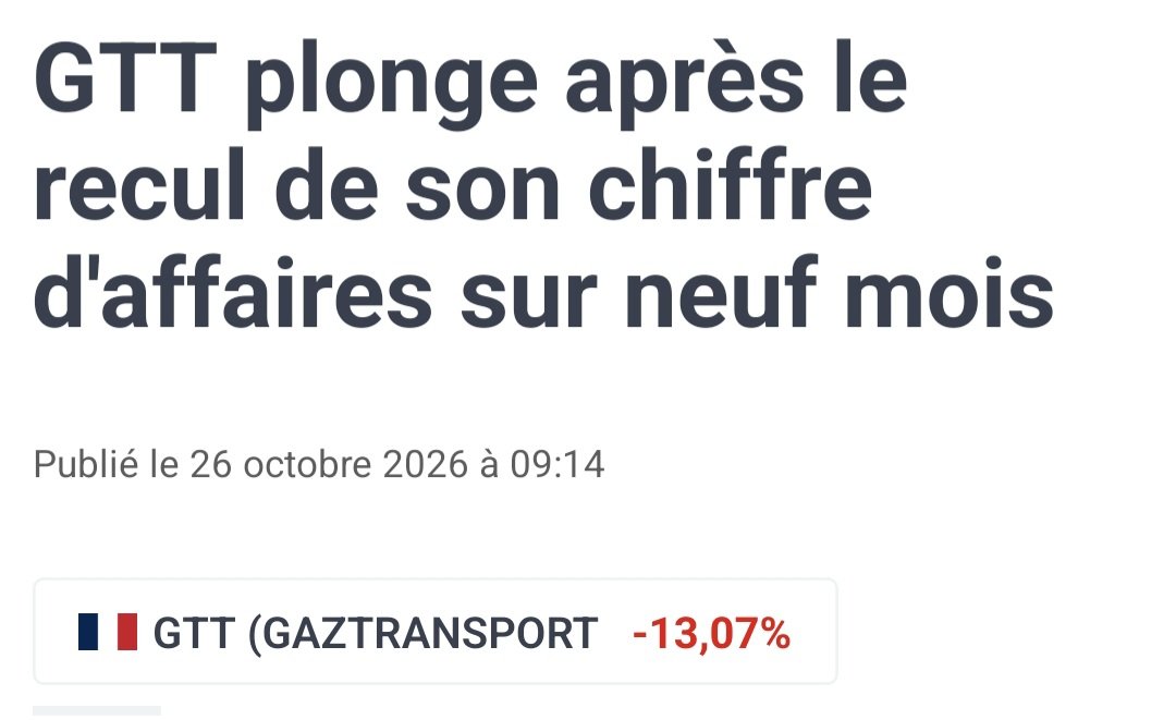 ApprendEnsemble's tweet photo. -13% pour GTT ce matin 😬

Toujours en positif, même si cette baisse est embetante, c'est une position que j'ai pour du long terme donc pas d'inquietude ⏳️

Vous en avez en PEA ? 💰 https://t.co/PjoueUzm6c