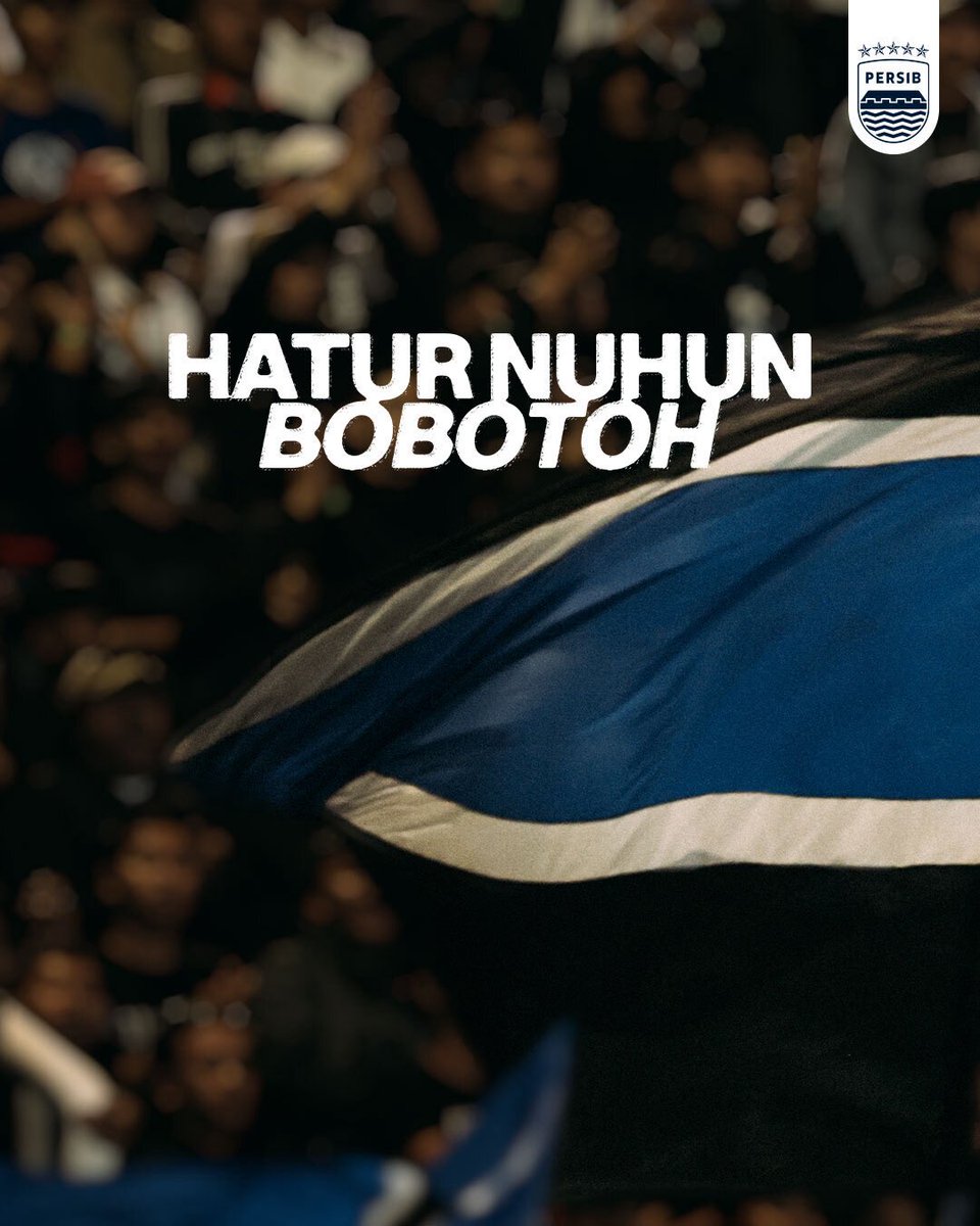 persib's tweet photo. Setiap perjuangan punya cerita, dan Bobotoh selalu menjadi bagian penting di dalamnya. Semangat #ManahJeungGetihna yang menggema dari tribun menjadi energi bagi para penggawa untuk terus berjuang di lapangan.

Hatur nuhun, Bobotoh! Perjalanan belum usai, tengah pekan ini kita kembali bersatu birukan lagi Si Jalak Harupat, untuk berjuang di Asia! 💙

#LivesInsideUs #ManahJeungGetihna