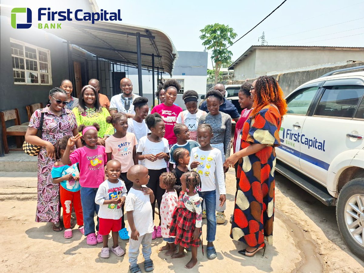 FirstCapital_Zm's tweet photo. We are proud of our Kitwe team for embodying the spirit of community care and living our values through action. Together, we continue to make a difference, one community at a time.   

#BeliefComesFirst #FirstCapitalBank #ProudlyZambian https://t.co/WxrpjGyP7L