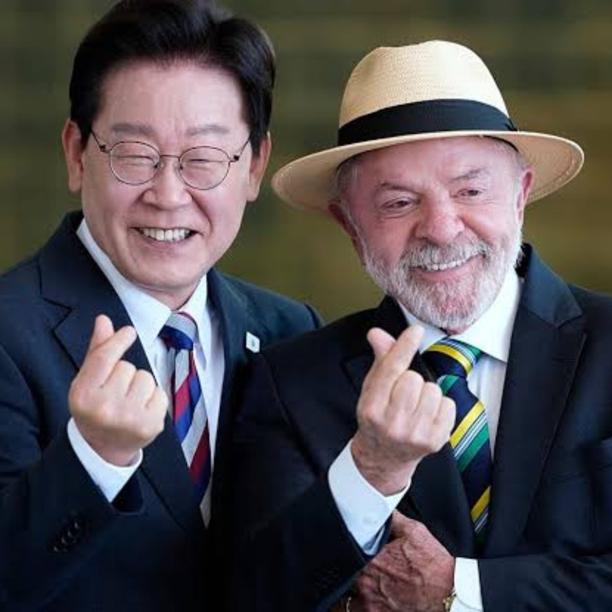 updateasiatico's tweet photo. 🇧🇷🇰🇷 O presidente da Coreia do Sul, Lee Jae-myung, parabeniza Lula pela reeleição à Presidência do Brasil

“é com imensa alegria, mais do que ninguém, que transmito-lhe minhas felicitações pela sua eleição” https://t.co/61AurajaIG