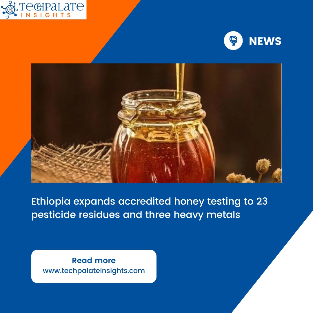 techpalate's tweet photo. Ethiopia is bringing more honey-testing services closer to exporters. TPI examines the expanded accreditation and the details that will determine its practical value.

https://t.co/G0eH1aJxSw

#FoodSafety #HoneyTesting #Ethiopia #LaboratoryAccreditation #TechPalateInsights https://t.co/yzaCdjsv4w