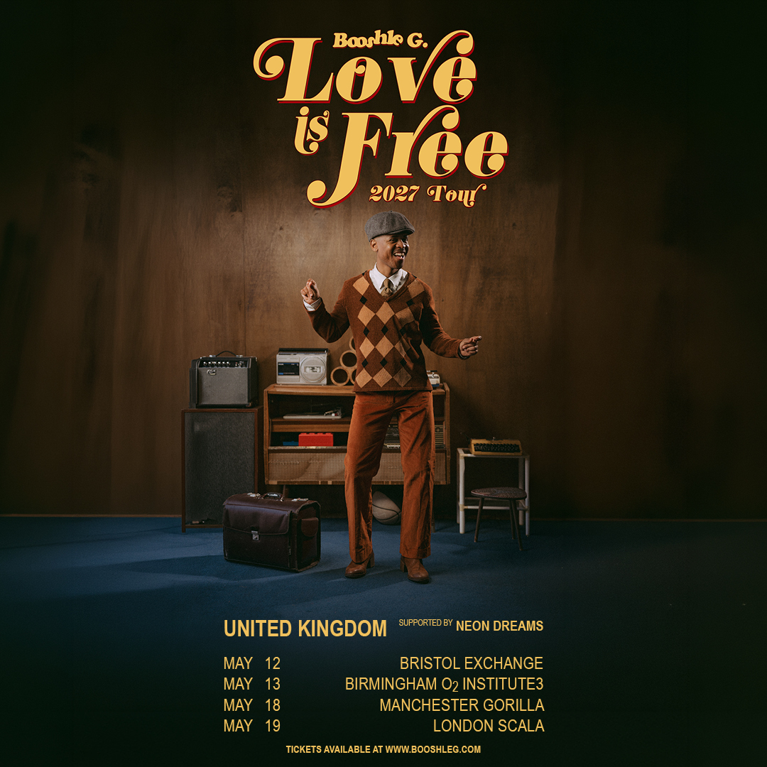 O2InstituteBham's tweet photo. South Africa–born singer, songwriter, and multi-instrumentalist @booshle_gsa is heading on a UK tour with a stop at O2 Institute Birmingham! Don't miss this one on Thu 13 May🙌

Early access Priority Tickets on sale from 10am Wed 28 Oct 🤘Link in bio. 

#BooshleG https://t.co/NtloNWNahf