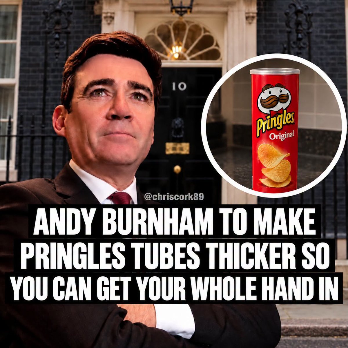 Robbie_Reasons's tweet photo. I love the memes mocking Andy Burnham the out of his depth Mayor of the UK for his idiotic policies. https://t.co/wWjd2w5vJ9