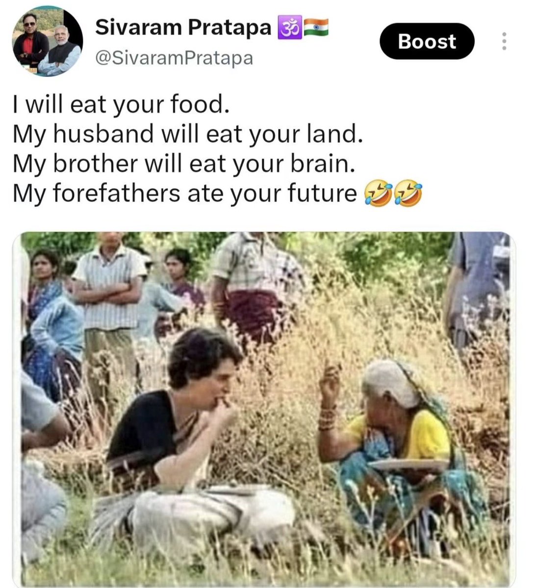 VlKAS_PR0NAM0's tweet photo. Congress Family in a nutshell 💯😃 https://t.co/XRwd5dTBId