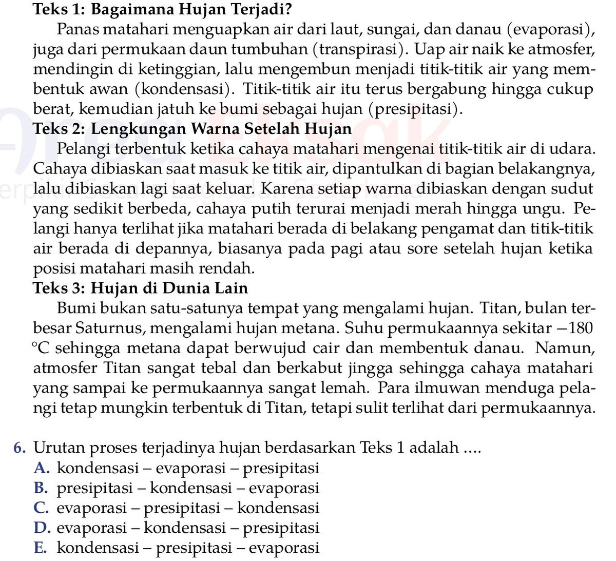areaeksak's tweet photo. FR soal Bahasa Indonesia Wajib gelombang 1.
1. Pure literasi, tidak ada frasa atau jenis kalimat
2. Ada teks science
3. Ada soal infografis/poster
4. Ada soal biografi spt sutan takdir alisjahbana, basuki abdulah dll

Soal tiap peserta berbeda dan tiap sesi jg berbeda
Note: soal di foto bukan soal asli 😁

#TKA2026