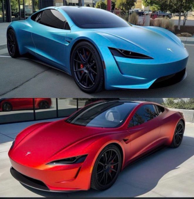 RocketManfae's tweet photo. Which Tesla do you want as a Gift?

A:Blue 
B:Red https://t.co/KIqhdpLIFQ
