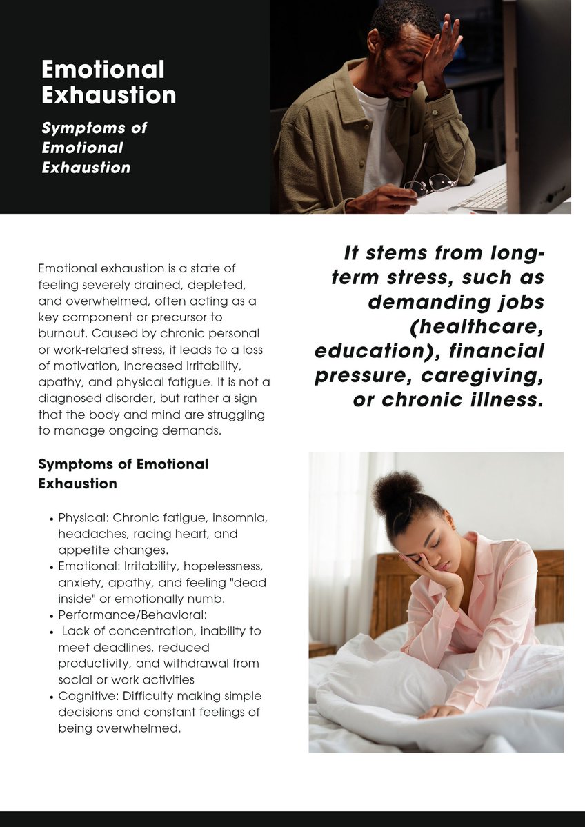 DocsExplainFM's tweet photo. 1️⃣ 😴 Prioritize rest and quality sleep.
2️⃣ 🎯 Focus on 3 key priorities, not everything.
3️⃣ 🚶 Take short breaks and stretch.
4️⃣ 🚧 Set boundaries—protect your energy.

#MondayMotivation #BurnoutPrevention #MentalHealth #SelfCare #WorkLifeBalance https://t.co/FjqN89x4AF