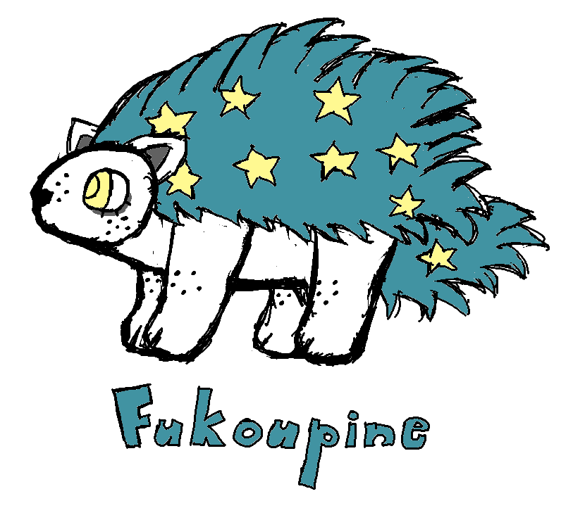 Rowboat_Mayor's tweet photo. if fukou were an aminal they would be a fukoupine 😂😂😂😂😂😂😂😂 https://t.co/olJb6EqSM7