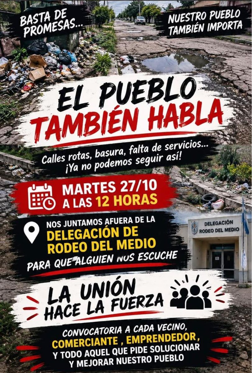 leivaguille's tweet photo. @MATIPASCUALETTI @MaipuMunicipio Éste martes se le pudre el pastel a la delegación de Rodeo del Medio, está detonado todo el municipio https://t.co/U4XF97LUSL