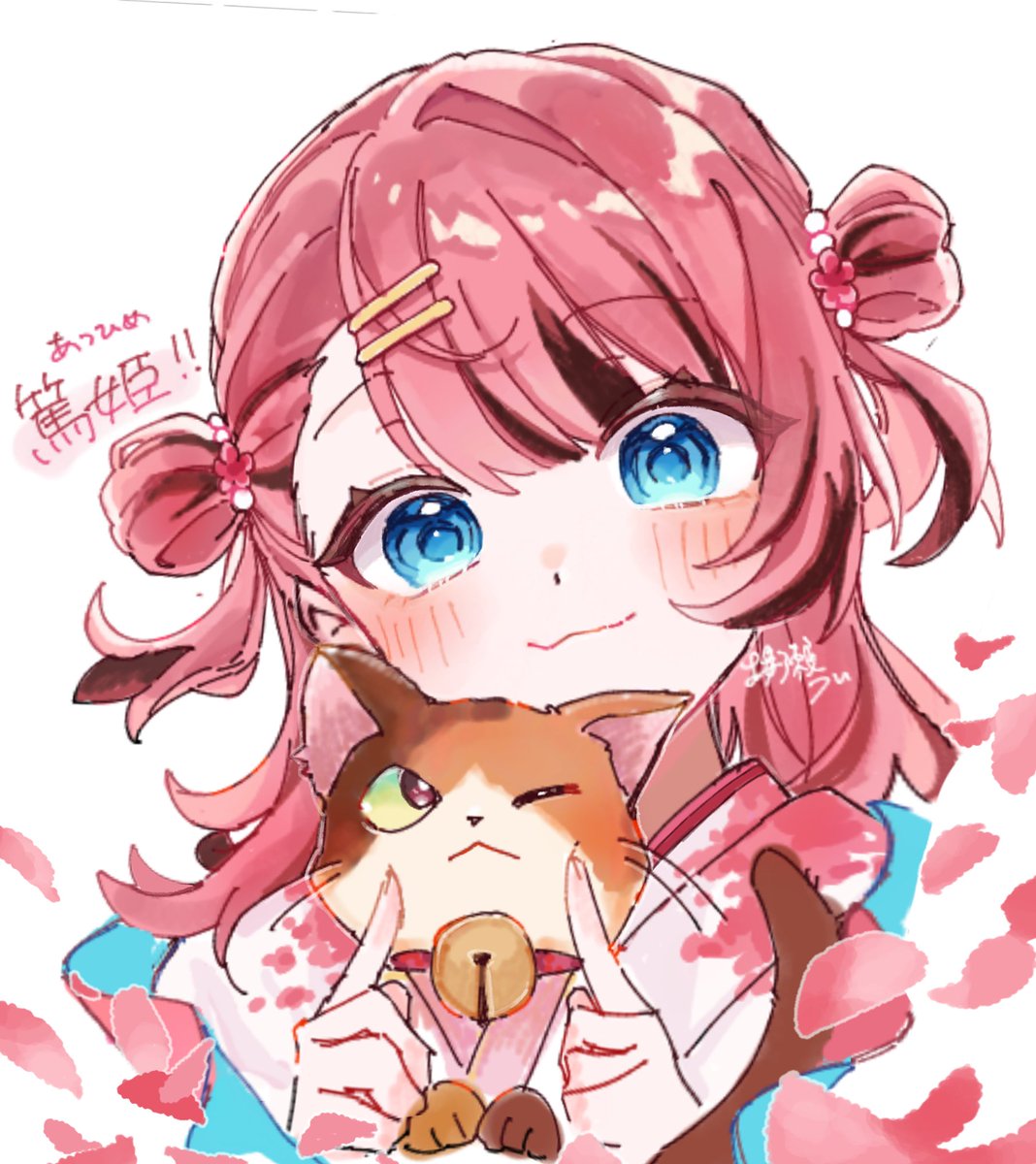 Ui_dededon's tweet photo. 絵チャで篤姫🌸 #モンスト 
モンスト始めました！ https://t.co/CFghLxC1al
