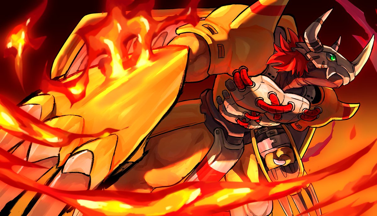HuHuNuo111's tweet photo. #Digimon #デジモン #ウォーグレイモン #WarGreymon
加了光影 https://t.co/elWYk2lkUE