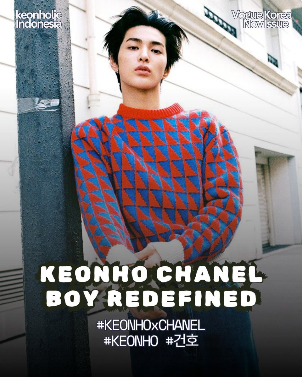 keonholicina's tweet photo. 📣 | HASHTAG PARTY START NOW 

Keonhoville, yuk kita hype kolaborasi terbaru KEONHO bersama CHANEL dengan tagset berikut!
🎯 1k replies 

KEONHO CHANEL BOY REDEFINED

#KEONHOxCHANEL
#KEONHO #건호 https://t.co/pu8Ct5u0r5