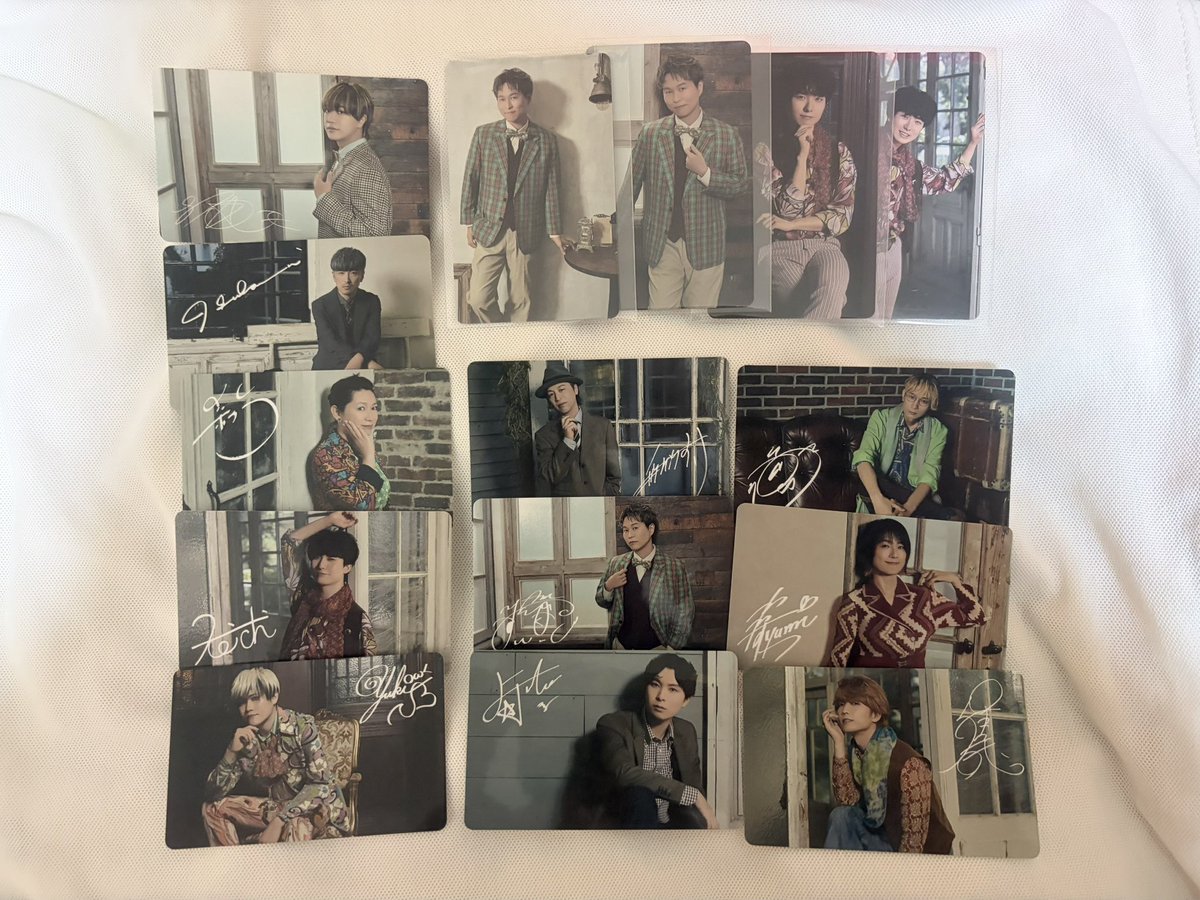 pcha__o's tweet photo. 【譲渡 交換 買取】Kiramune リーライ 2026 Phantom Beauty フォトカード フォトカ

(敬称略)
譲：画像のもの

求：浪川 吉野 高木 または 買取

*11/1 夜公演前まで現地でのお手渡しのみ
検索からもお気軽にお声掛けください. https://t.co/kS02j61R9a