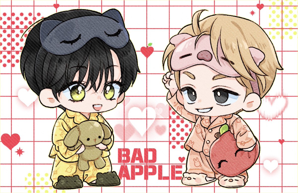 nummyapple's tweet photo. ᕱ     ᕱ ♡              —̳͟͞͞🍎
(  •‿• )つ  —̳͟͞͞ 1️⃣         —̳͟͞͞🍪 +
(つ　 <                —̳͟͞͞🥛
｜　 _つ      +  —̳͟͞͞🍰         —̳͟͞͞🍦 ˚
`し´

#배드애플 
#BadApple https://t.co/7edpHm4ZHI