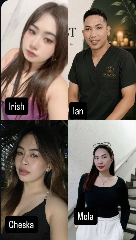 SerenityHabs's tweet photo. Therapist on duty!
Come and visit to get 25% discount of our signature massage.

Lance
Liam
Carl
Zenn
Ethan
Kirby
Ian
Mela
Cheska
Irish

Just pm or txt for reservation! https://t.co/f5I1bKdP08