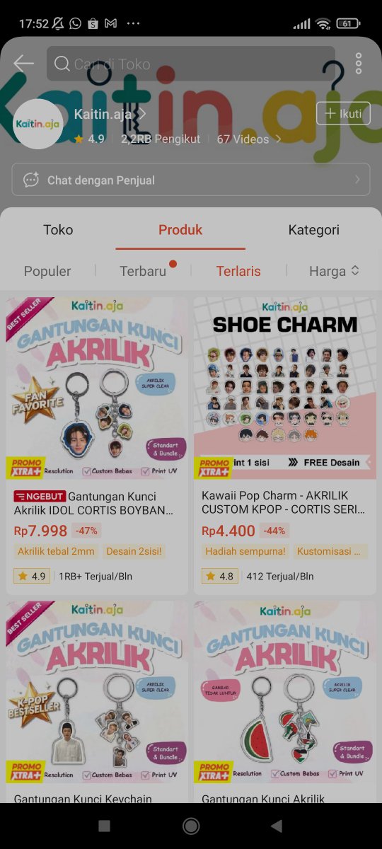 ctmaratuss's tweet photo. 2 store recommended buat custom printilan² lucu✨

Link Store⬇️
1. https://t.co/5sKTEmAxEP
2. https://t.co/00x6xzBxKd

#printilan #kpop #recommended https://t.co/ocvj96bLGH