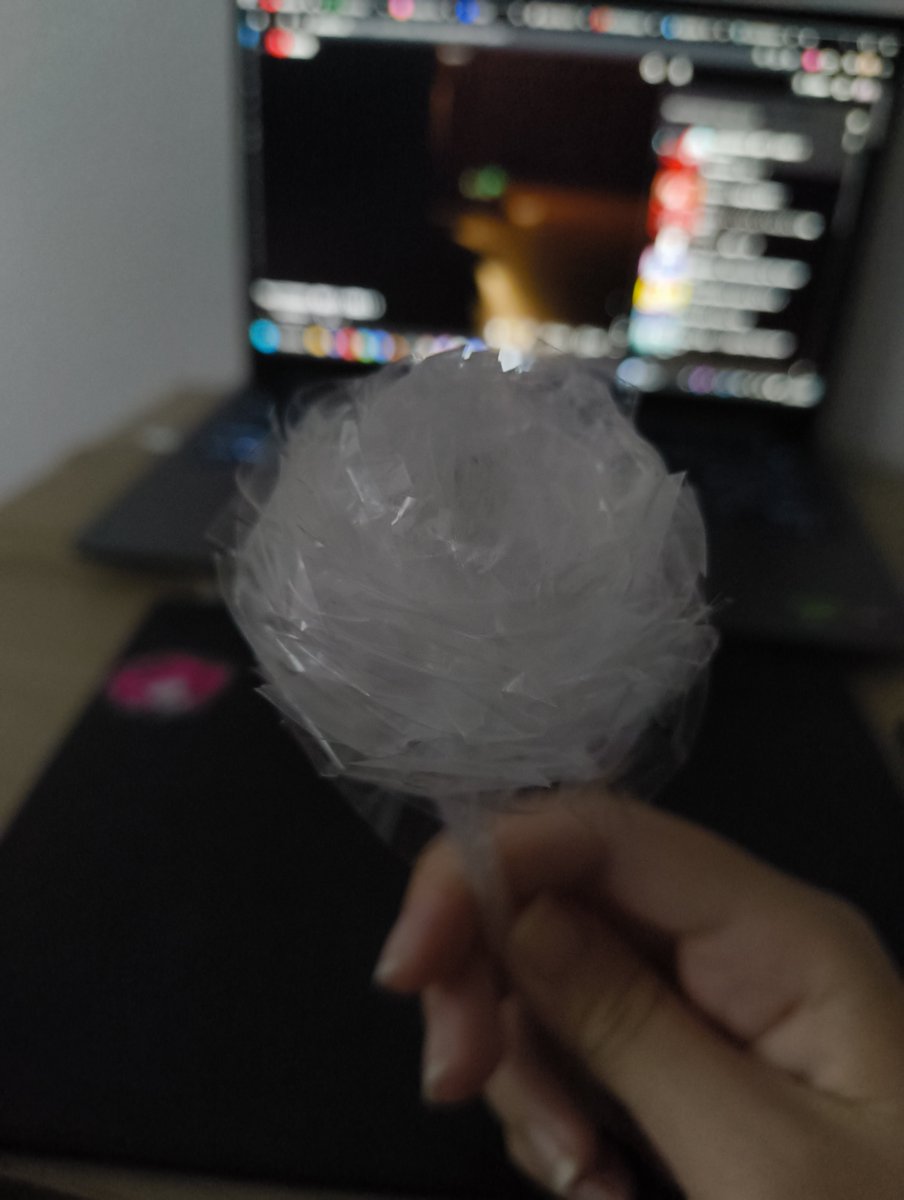 internet_nova's tweet photo. Flower made out of tape, ts took like 2 hours holy shit it looks like straight ass https://t.co/jW2Yl82EPd