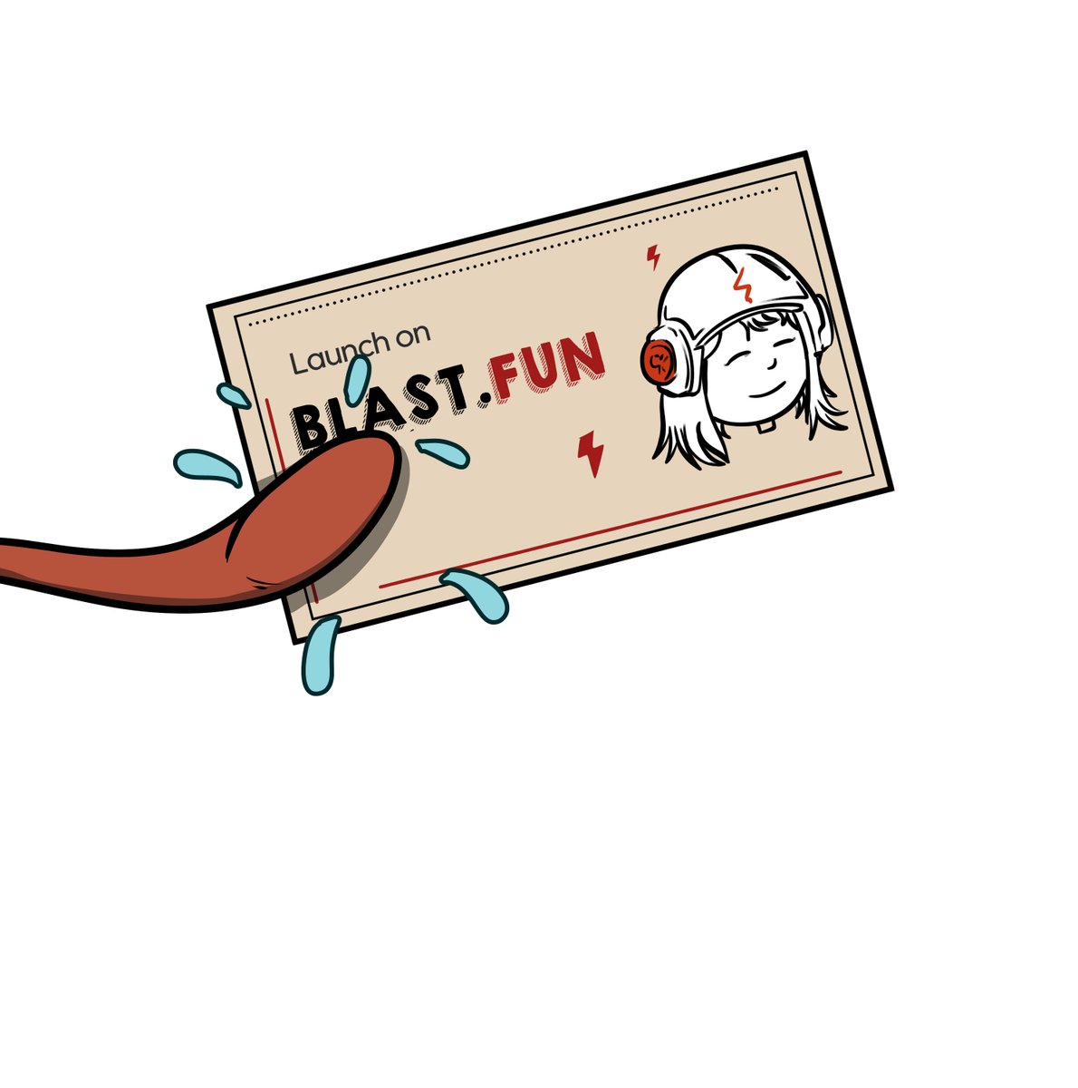 BANNED__ARTz's tweet photo. @Nogasonsui , mischievous frog with an absurdly long sticky tongue that catches flies, opportunities and $NOGAS

Launching on @blastdotfun with only one goal......

Born on SUI. Launching on blast. Lost his gas. https://t.co/HX4aPwG9VT