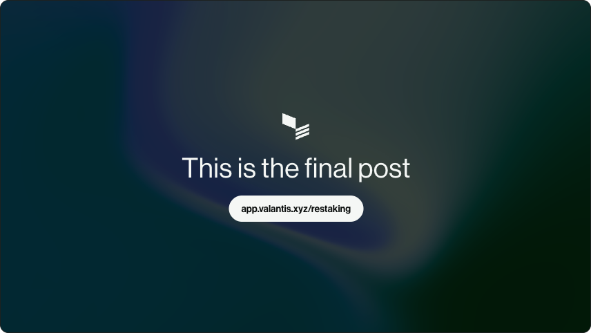 ValantisLabs's tweet photo. https://t.co/mzE82meFN5