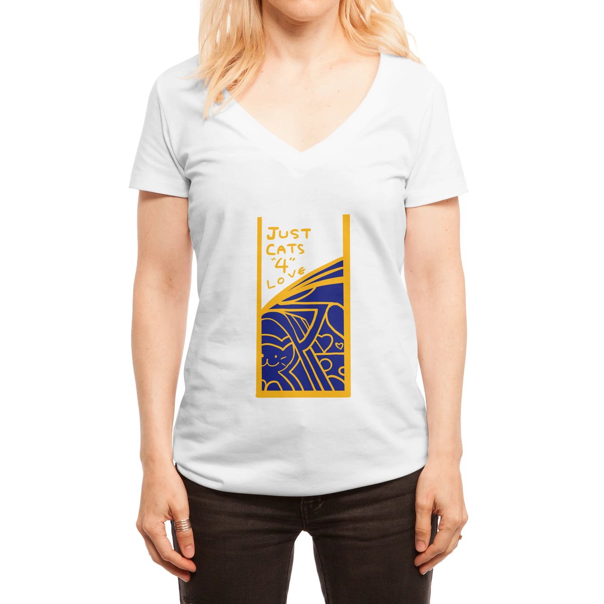 Taneugene930Tan's tweet photo. #TSHIRT #Threadlessartistshops #threadless #shirts
https://t.co/ljBN6EkaM6
Just cats "4" love is now available on threadless https://t.co/ICH12xHUvG