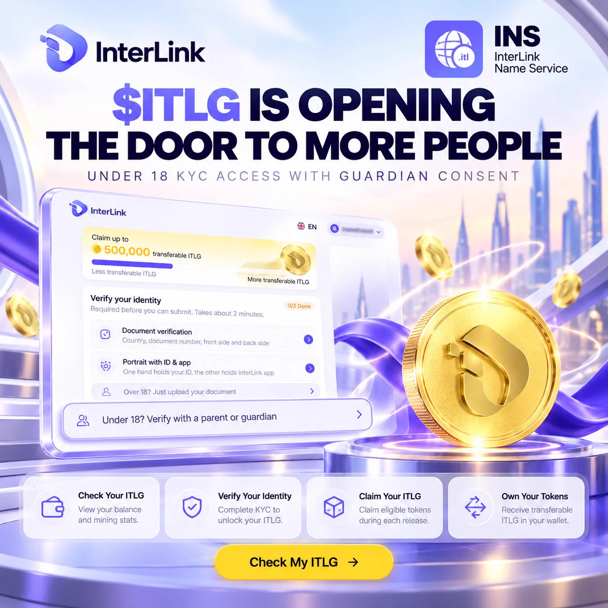 InterLink Name Service 👤 + 🌐 on X: 