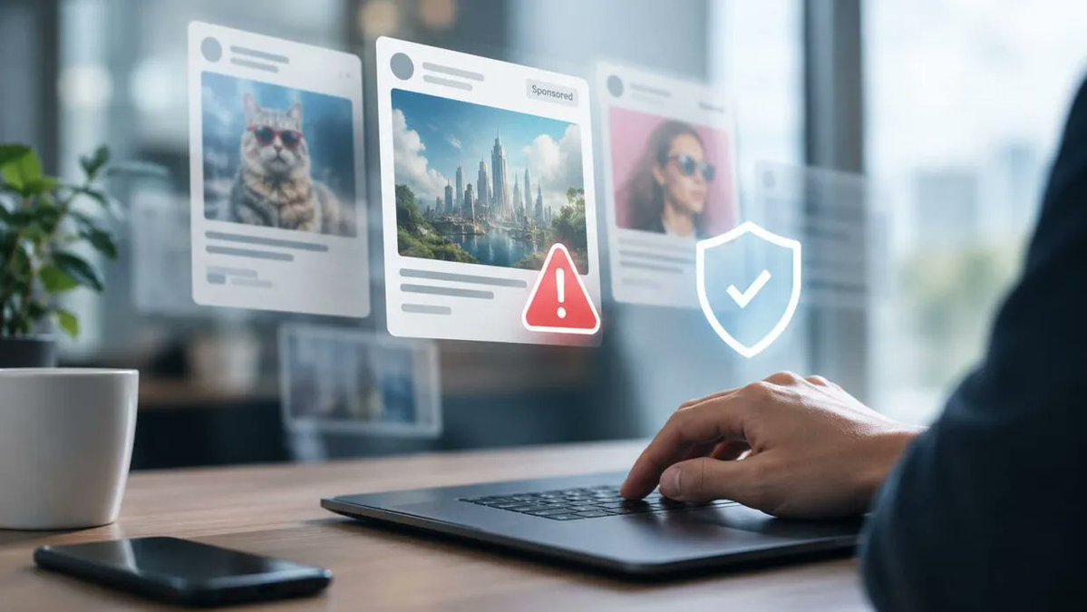CreativLinkFR's tweet photo. 🤖 En France, 39 % des consommateurs estiment que voir une publicité à côté de contenus IA de faible qualité dégraderait leur perception de la marque.
C'est une étude qui le dit. Les détails sur @ComarketingNews. ▶️ https://t.co/wONUQrTx5R
#IASlop #IA https://t.co/hbZeLHfKq9