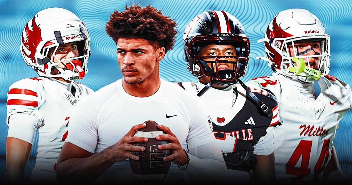 ChadSimmons_'s tweet photo. Milton 49, Gainesville 46. What a game.

🔥 Power Four commits delivered
⭐ Elite 2028 and 2029 prospects flashed
👀 Several rising recruits made statements

BC, Clemson, IU, Pitt, Vol commits and more shined.

The stars, sleepers and recruiting eye-catchers: https://t.co/loZeJ2GNZt