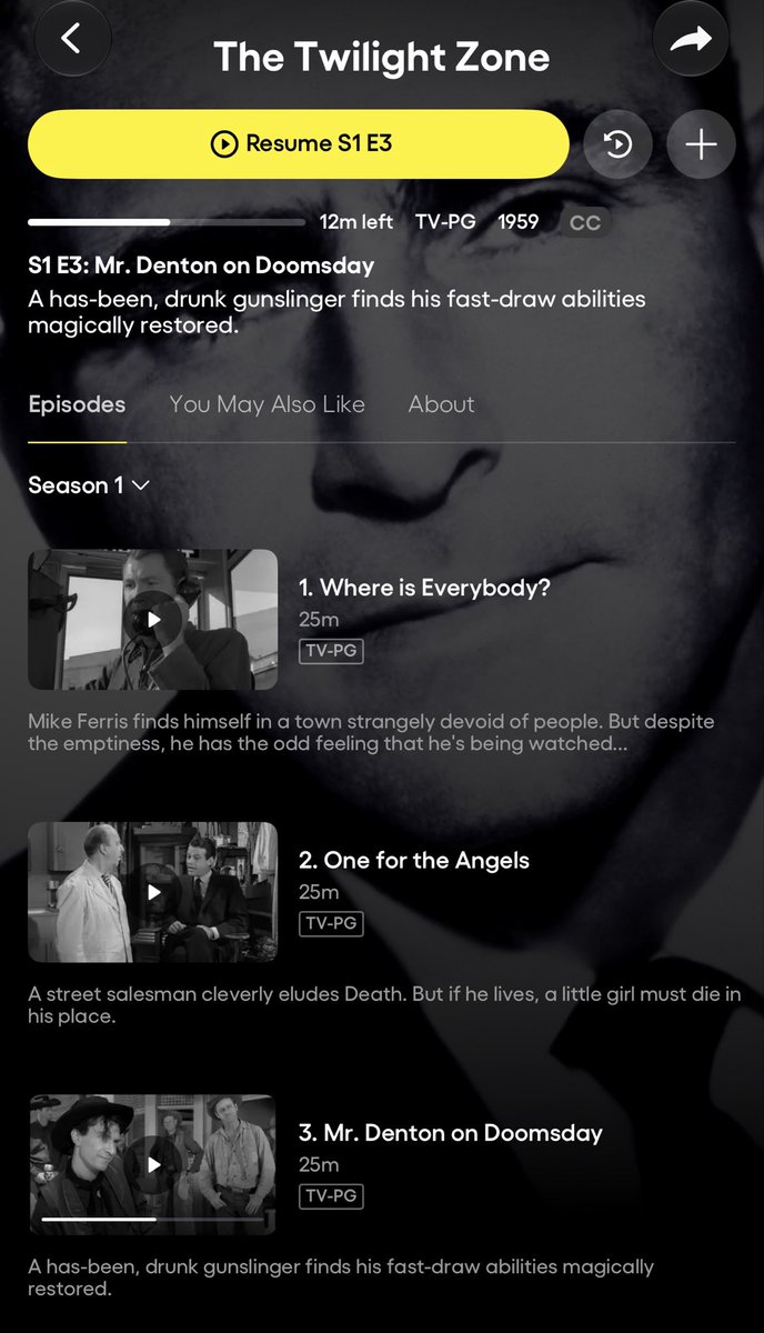 baileymarkham's tweet photo. @noirgal17 Just checked — Pluto TV streaming has a complete copy. https://t.co/yi9BoG08Rv