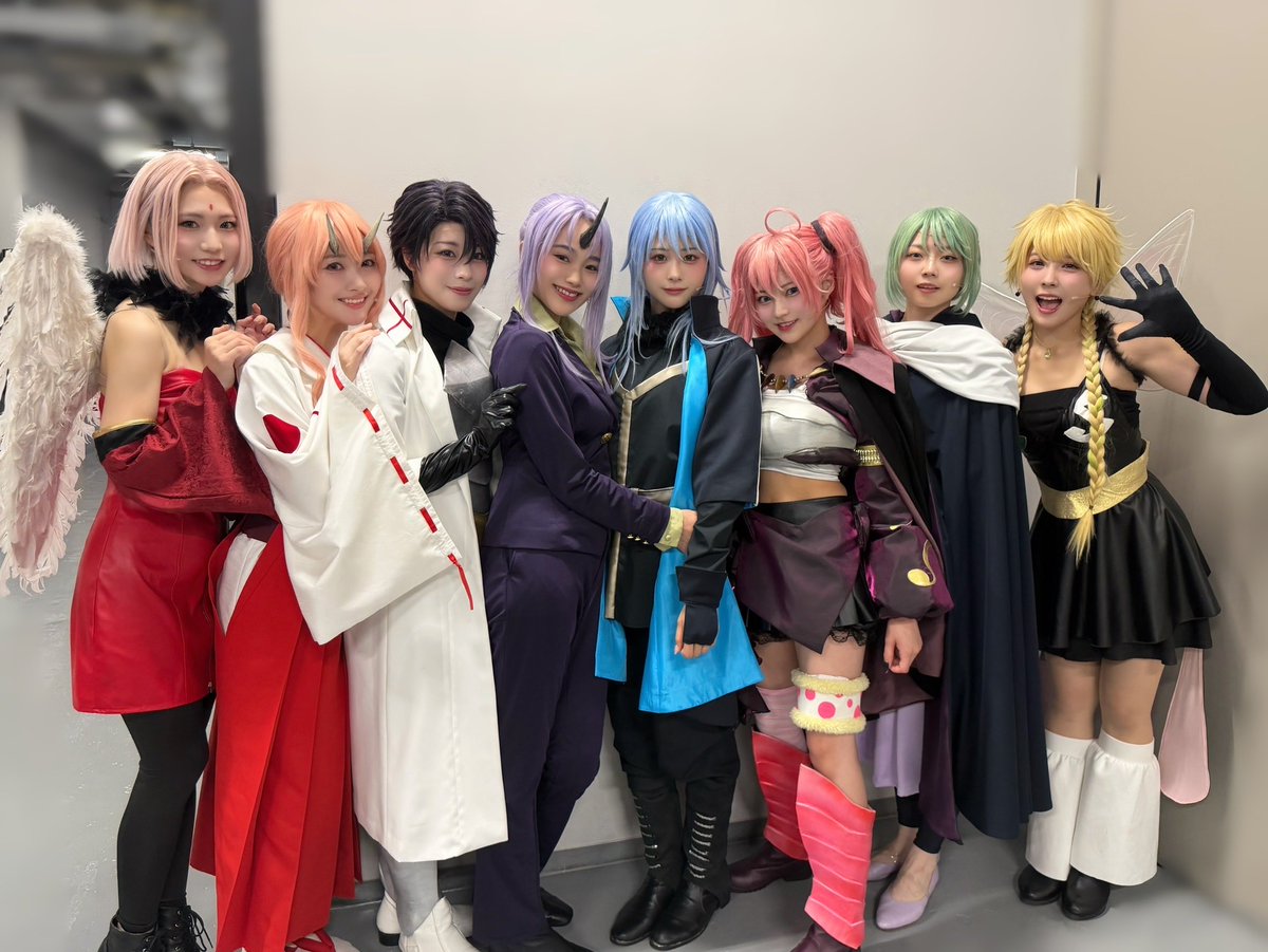 kyanonty's tweet photo. #転ステ チーム女子👧
最高の仲間です🥹♡

真剣に作品作りに取り組みながらも、楽屋ではふざけ合って、、、！🤭
気づけば、お互いのいいところを見つけて褒め合うような文化もできていて、心温まる空間でした！

私は新しい現場のたびに大の人見知りを発動してしまうのですが、座長のはなちゃんをはじめ、みんなが優しく話しかけてくれて嬉しかったです😖

こんなにも仲良くなれると思ってなかったから今とても寂しいけど、またみんなと同じステージに立てるようにがんばる！♡