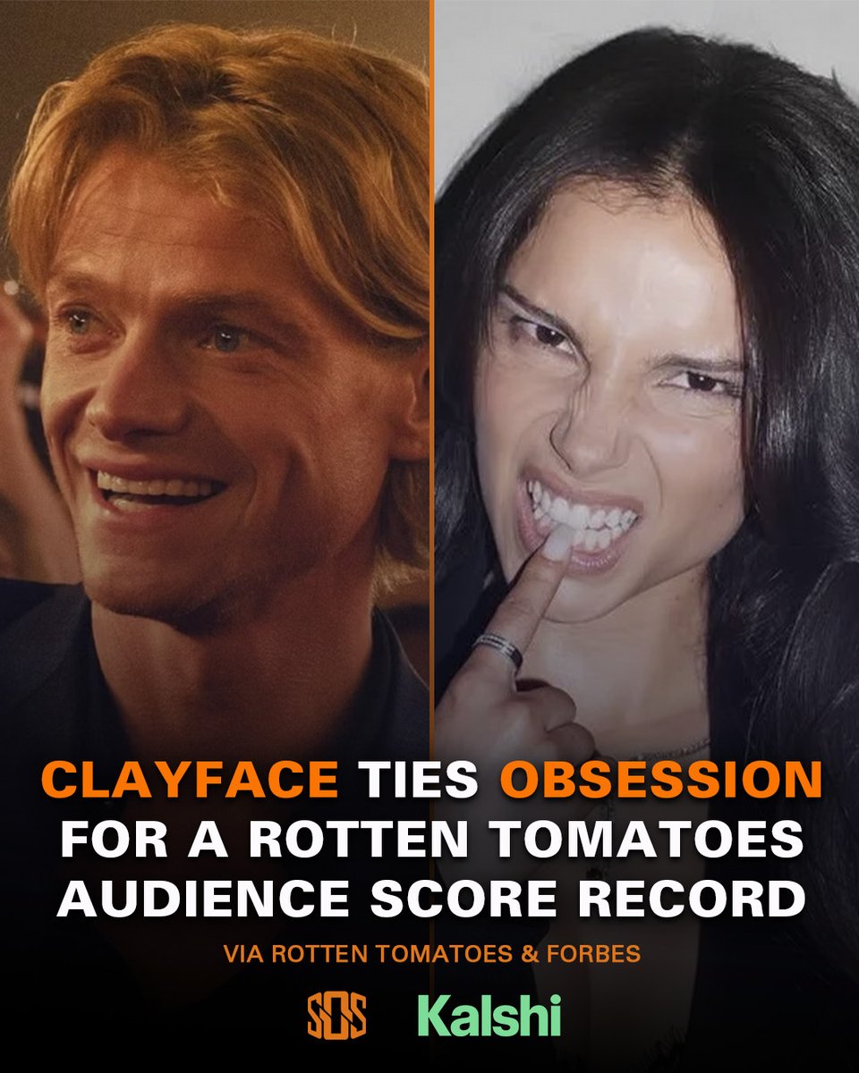 ScreenOffScript's tweet photo. Audiences are now considering Clayface one of the best horror films of the year, with the comic book adaptation receiving a 94% Rotten Tomatoes score, matching Obsession's 94% 🍿

Presented by @Kalshi_Film https://t.co/rlqwqJG4Fx