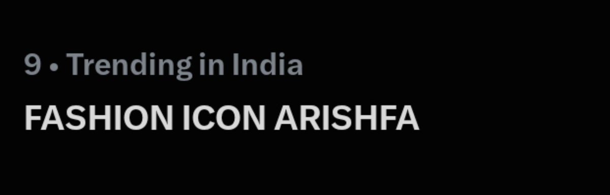 Faiza_Sultana_'s tweet photo. Finally we Trending on 9th 
Congratulations to all Arishfians , we did it ones again 🔥
Now lets make it to top 5 asap. https://t.co/2hy2IIIJHk