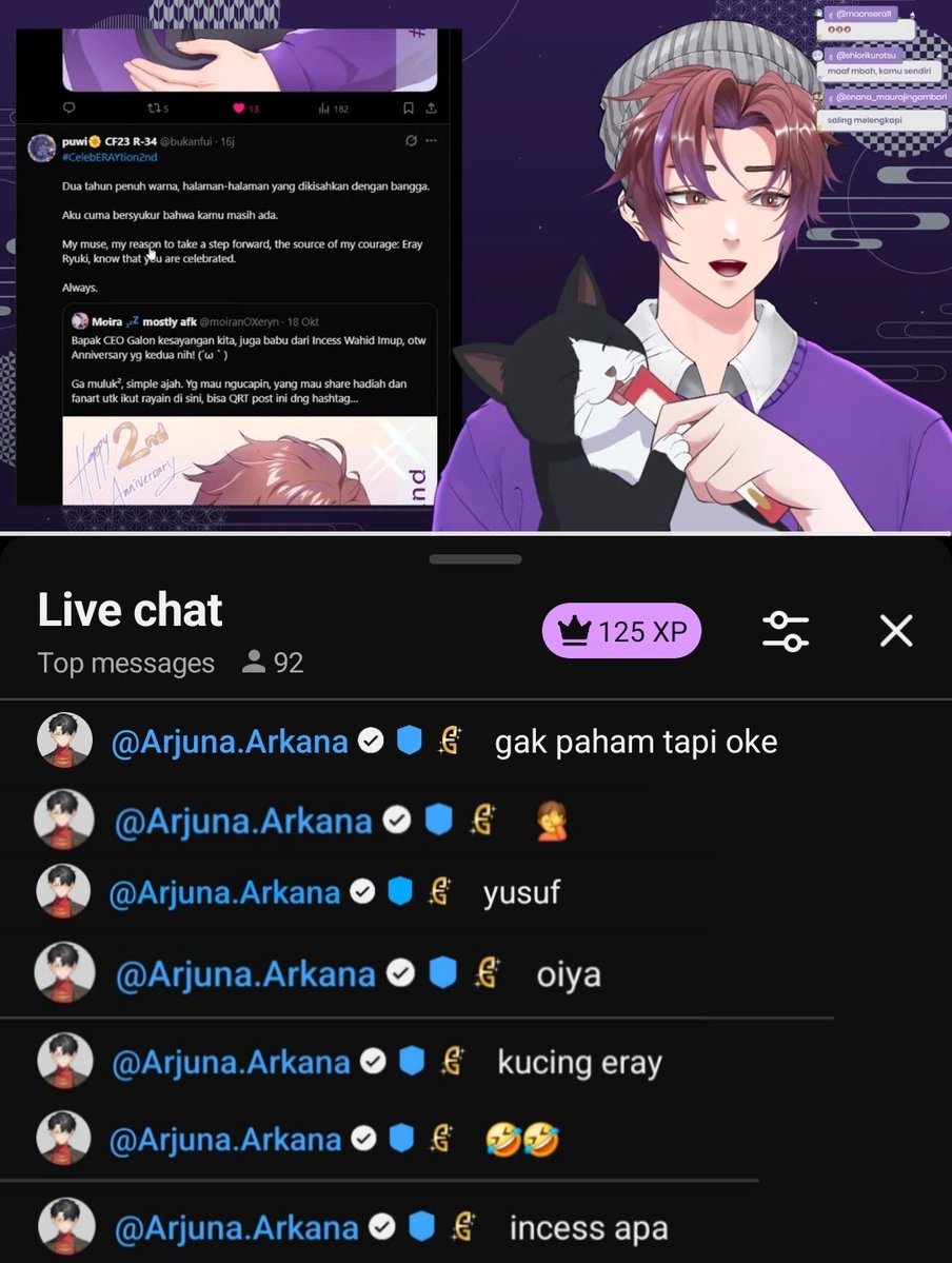 cacaahehey's tweet photo. Makasih sudah #sparksun malam ini 🥲🥹

Bonus: reaksi ✨️ lagi cek art twibbon lalu liat banner sparksun-ku 😀 ahaha hbd aku 😭🫶🏻 https://t.co/NguIxCFhqO