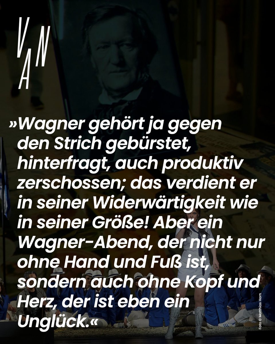 VanMusik's tweet photo. Ein Aufmerksamkeitslüftchen um den Preis einer doppelten Havarie: Milo Rau versenkt an der Deutschen Oper Berlin nicht nur Wagners ›Fliegenden Holländer‹, sondern auch sein eigenes Anliegen. https://t.co/8y4dMduxVr https://t.co/4YzUl9cUkW